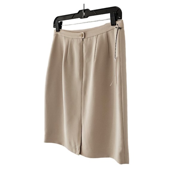 Petite Sophisticate Vintage Pencil Suit Skirt | NWT | 10P | Bone/Cream - Picture 6 of 16